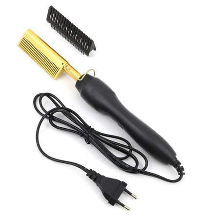 New Multi-functional Electric Copper Hair Straightener